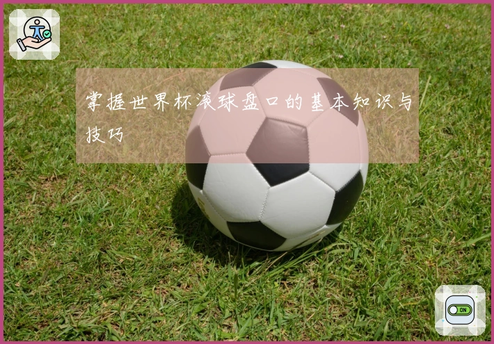 掌握世界杯滚球盘口的基本知识与技巧