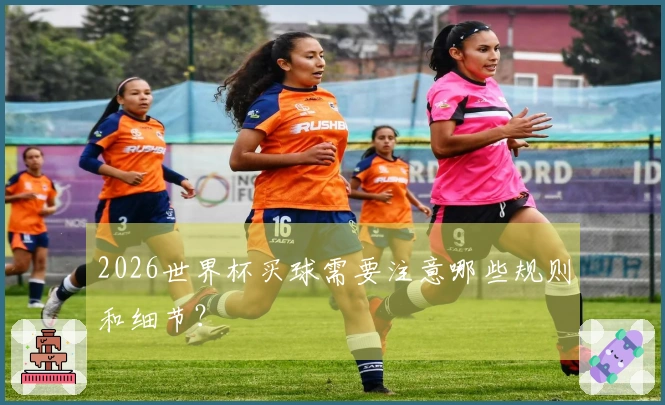 2026世界杯买球需要注意哪些规则和细节？