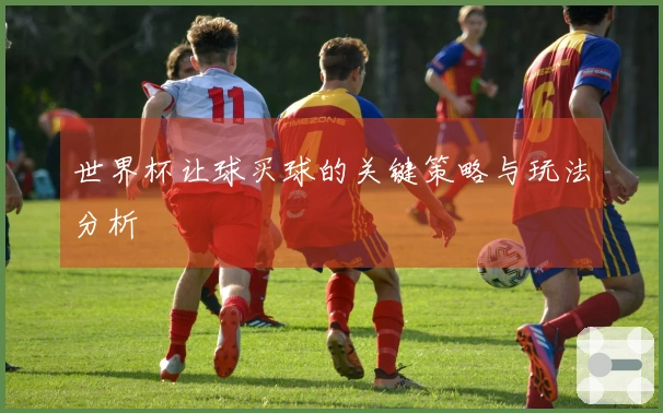 世界杯让球买球的关键策略与玩法分析